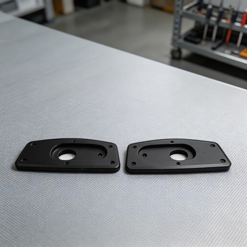 Office Chair Armrest Replacement Pads Plastic Material Easy Installation