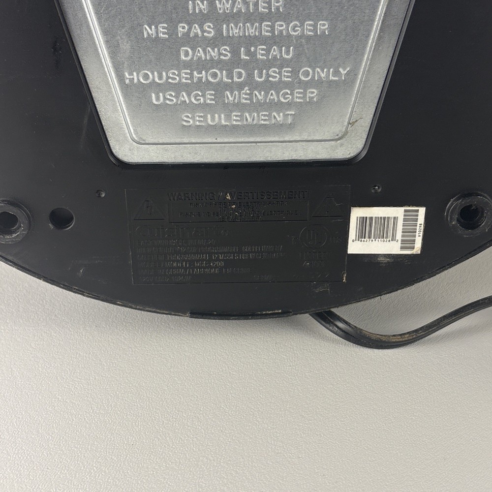 Cuisinart Brew Central 12 cup DCC-1200 Programmable Coffee Maker