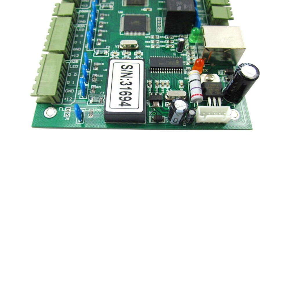TCP/IP 2 Door 20K Users 100K Events power supply iron box Access Controller
