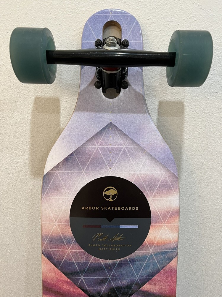 Arbor Axis Walnut Matt Smith Photo Series Longboard Complete