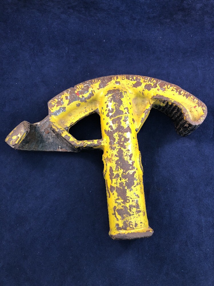 Vintage Yellow Electrunite 1/2" Pipe Bender Model 1472-m-2