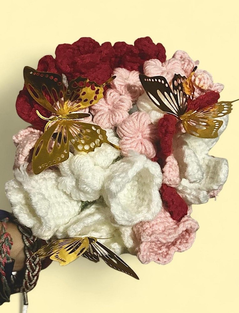 Crochet Bouquet of Flowers