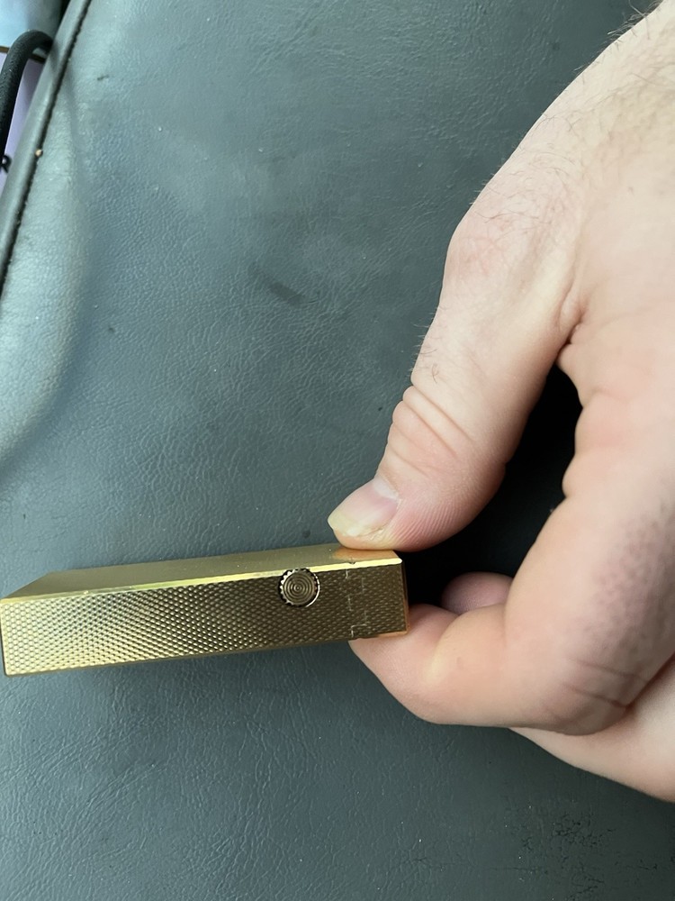 VINTAGE DUNHILL LIGHTER GOLD PLATED