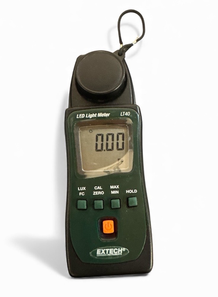 EXTECH LT40 LED Light Meter with Original Case ✅