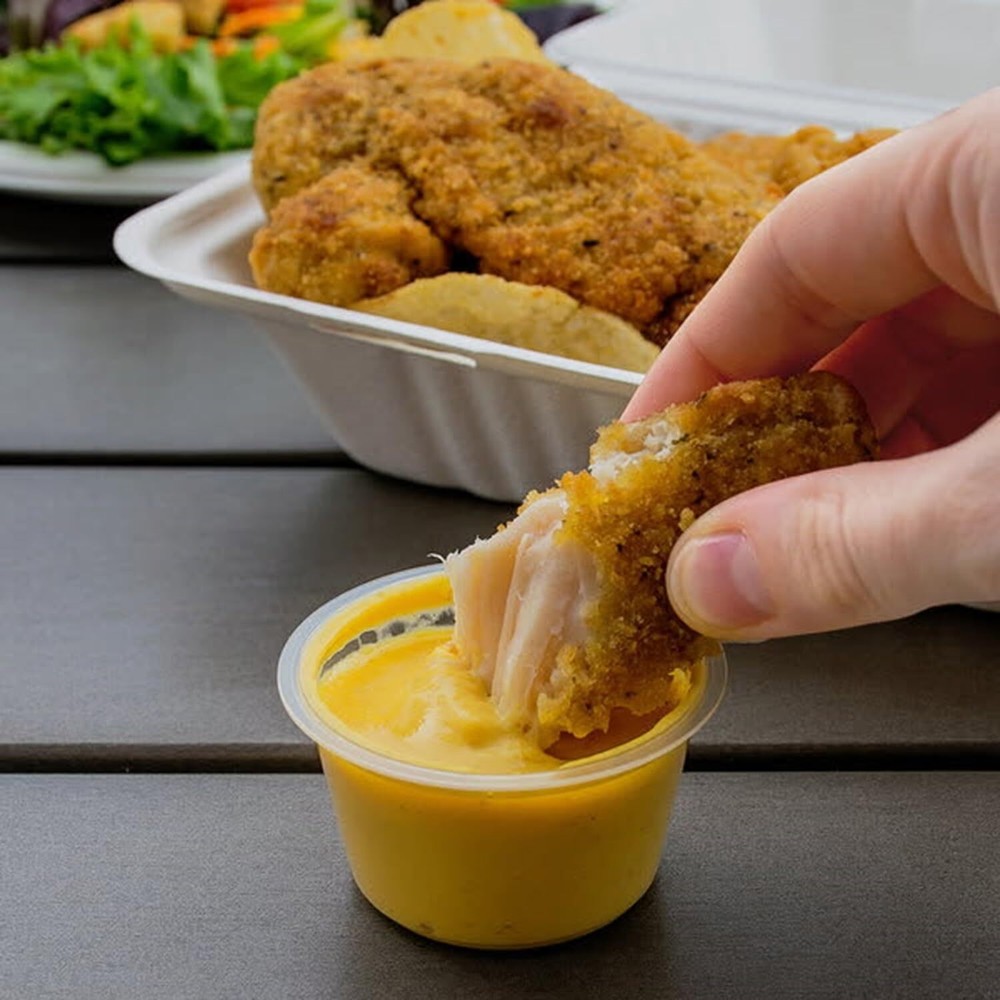 30 Count | Salad Dressing Dipping Sauce Portion Cups | Single Serve Packets