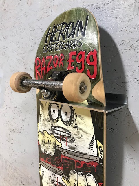 Skateboard Wall Mount Holder Display Thin Hanger