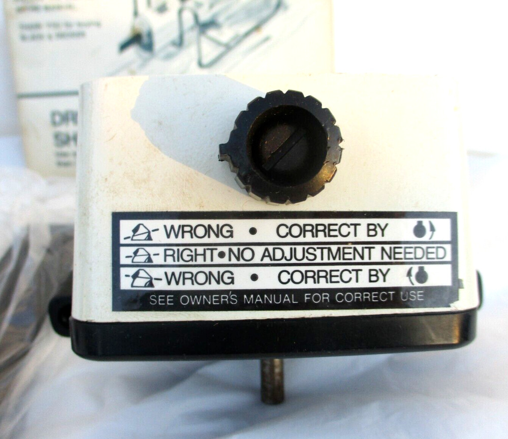 Black &Decker DRILL BIT sharpening tool #79-800 complete handy tool DIY GC