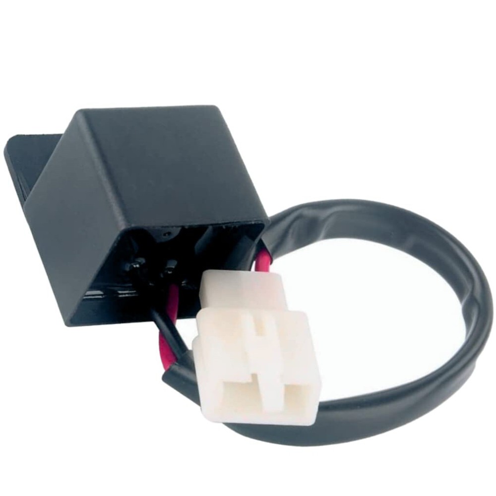 LED Flasher Relay 2 Pin Plug For Kawasaki Turn Signal Flash Controller Blink