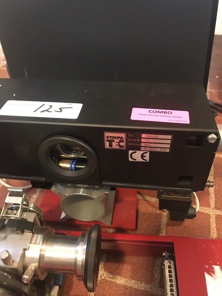 Sympatec Inhaler Aerosol Dosing Particle Analyzer System With Computer