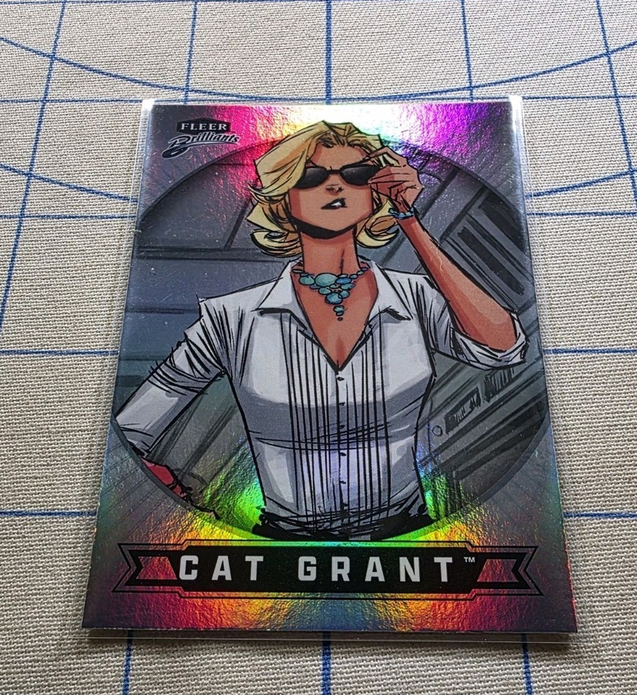 Fleer Brilliants Superman - Cat Grant #6 - Regular Base - DC Comics Card