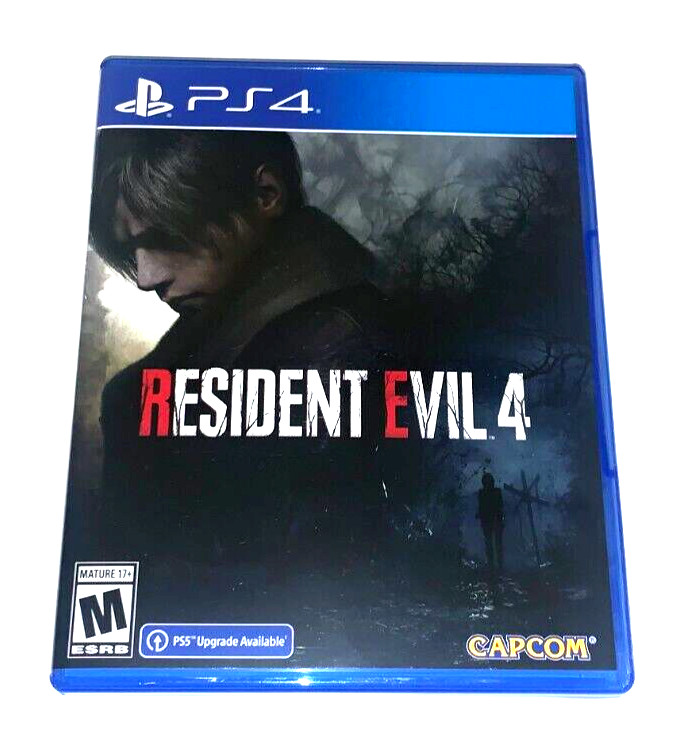 PS4 Resident Evil 4 (Sony PlayStation 4 Authentic Replacement Case Only