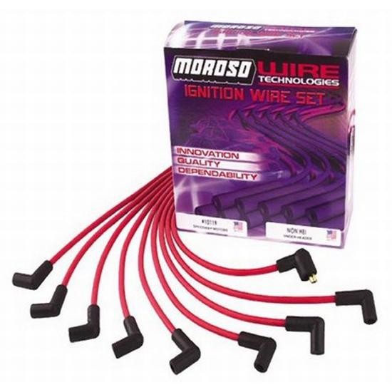 SBC/BBC Ready-to-Run Ignition Kit, Red Dist/Under-Headers Wires