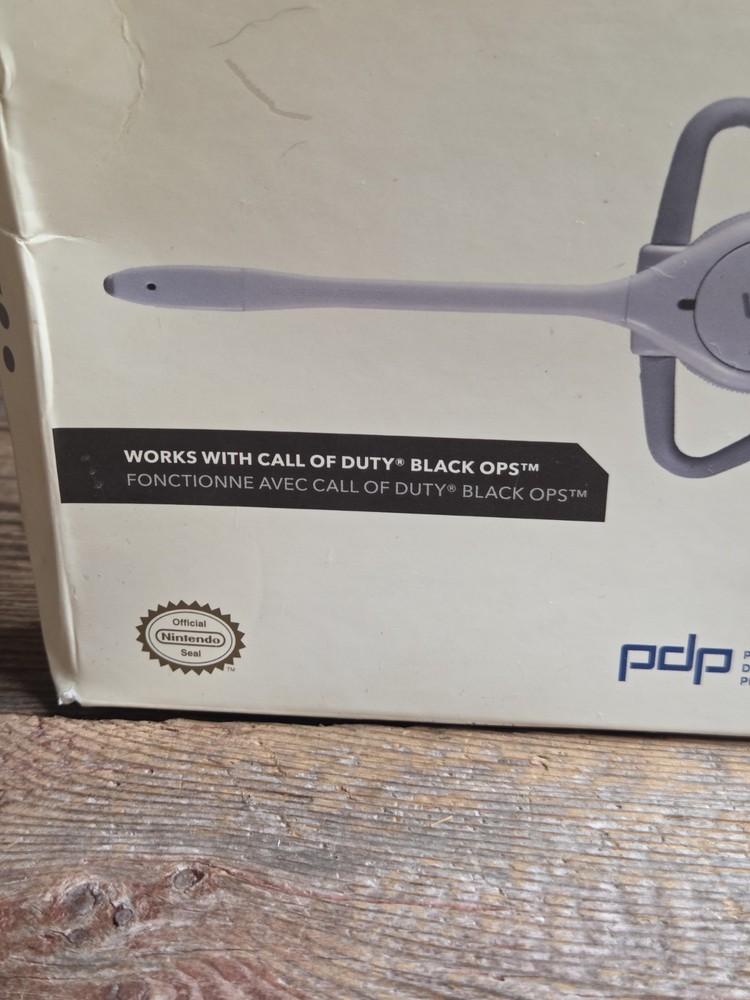 Wii PDP Headbanger White Ear-Hook Headsets