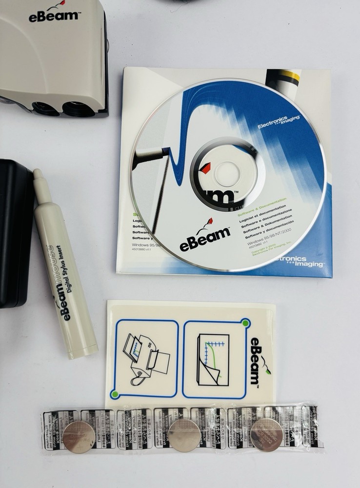 1999 eBeam Electronics Imaging Whiteboard Digital WorkSpace Kit