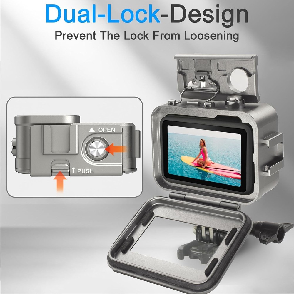 GoPro Hero 9-13 Black Protective Shell Dive Kit