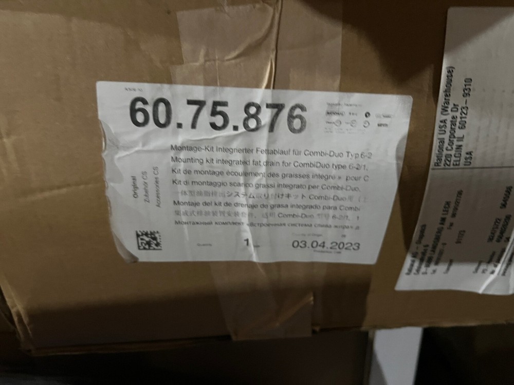 Rational 60.75.876 MOUNTING KIT INTEGRATED FAT