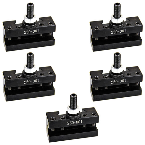 All Industrial 5 Pack AXA #1 Quick Change Turning & Facing Lathe Tool Holders