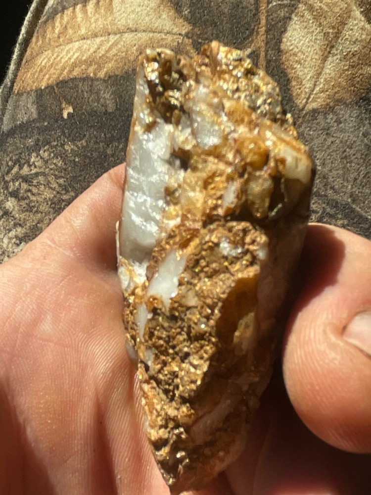very special electrum gold silver ore quartz