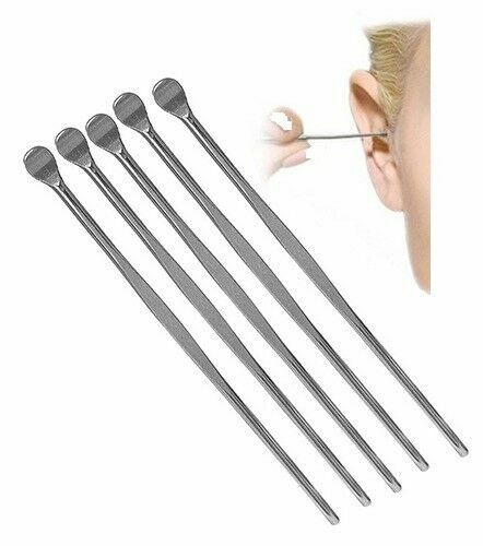 5x Stainless Steel Tonsil Stone Remover Tools