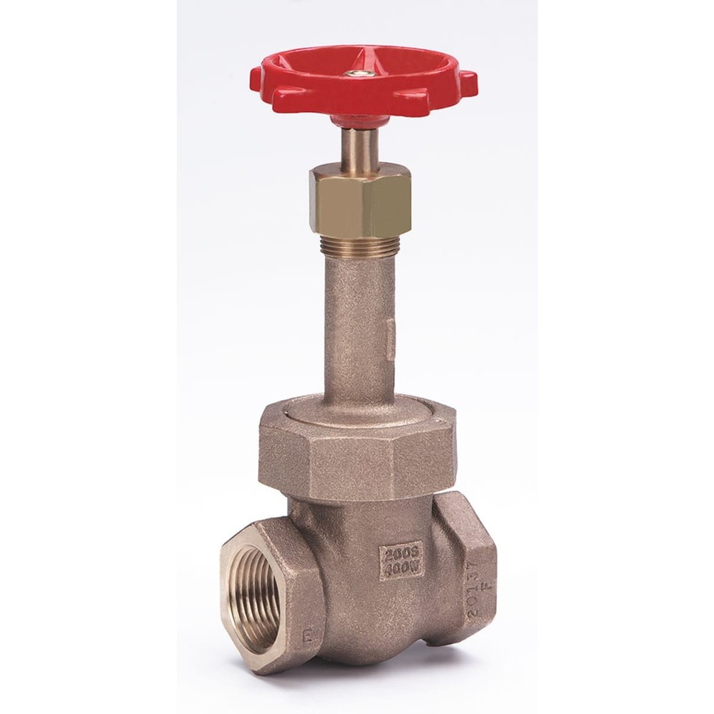 Milwaukee Valve MLWV-1174-12 Gate Valve 1/2" Bronze 200 SWP FIP x FIP