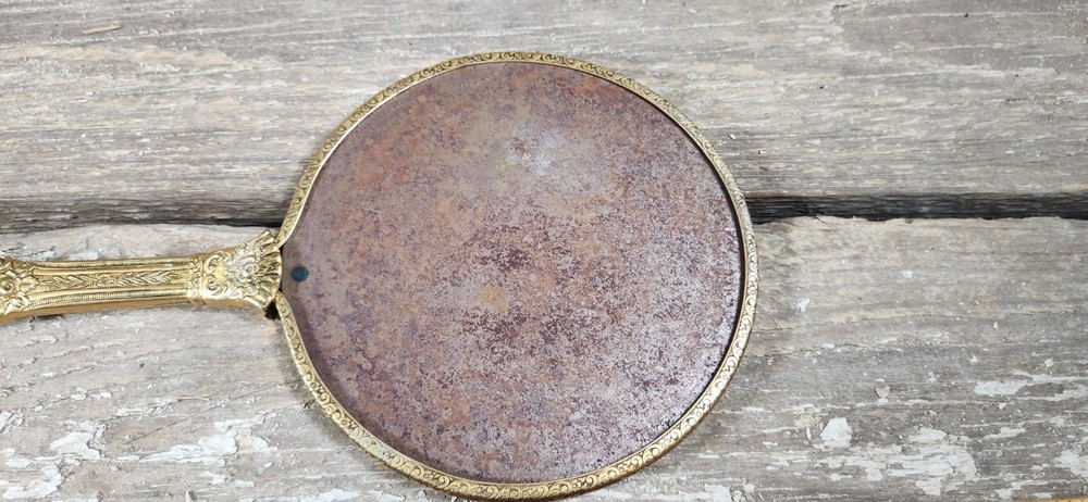 Vintage Handheld Mirror Victorian