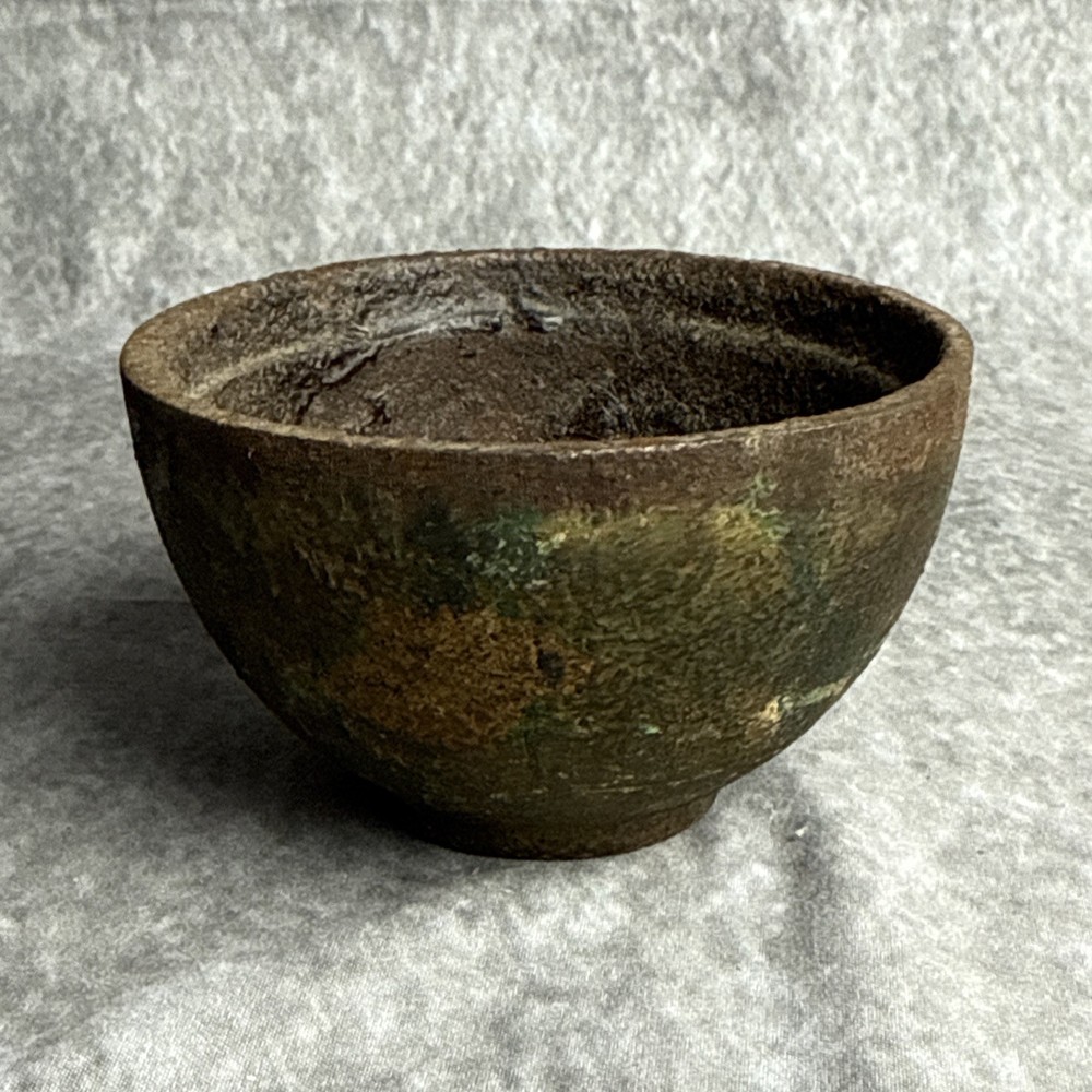 Antique Small Cast Iron Bowl Mortar 3 3/4”