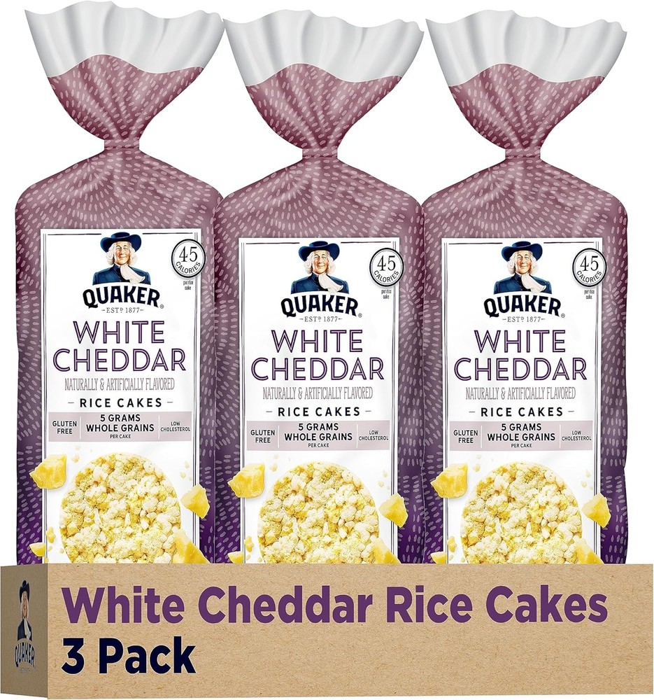 Lar Rice Cakes, White Cheddar