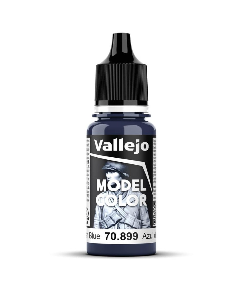 Vallejo Dark Prussian Blue Paint, 17ml