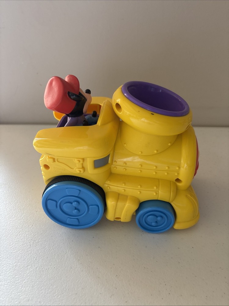 Vintage Mickey Mouse Train Ball Launcher