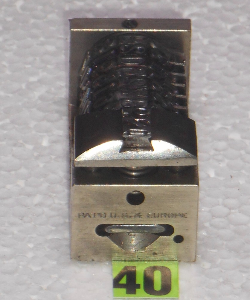 Reverse Letterpress Numbering machine (BATES) | 40