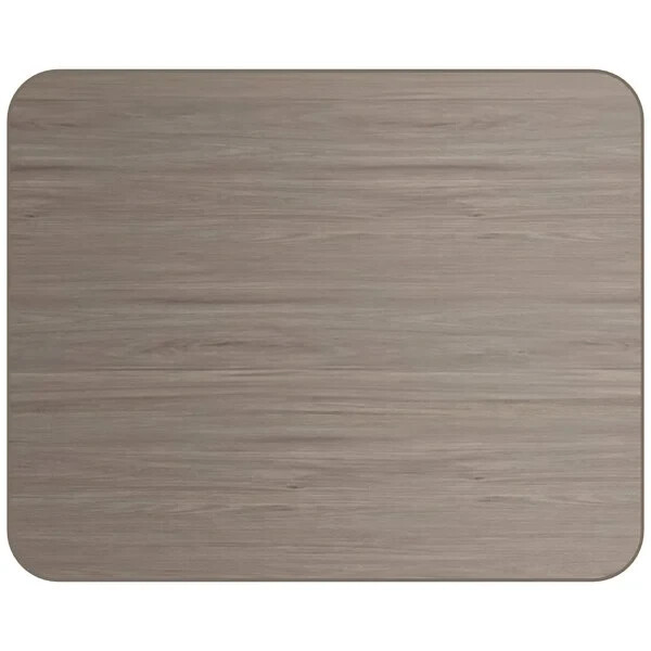 24" x 30" Rectangular Restaurant Table Top with Ash Laminate Top Finish