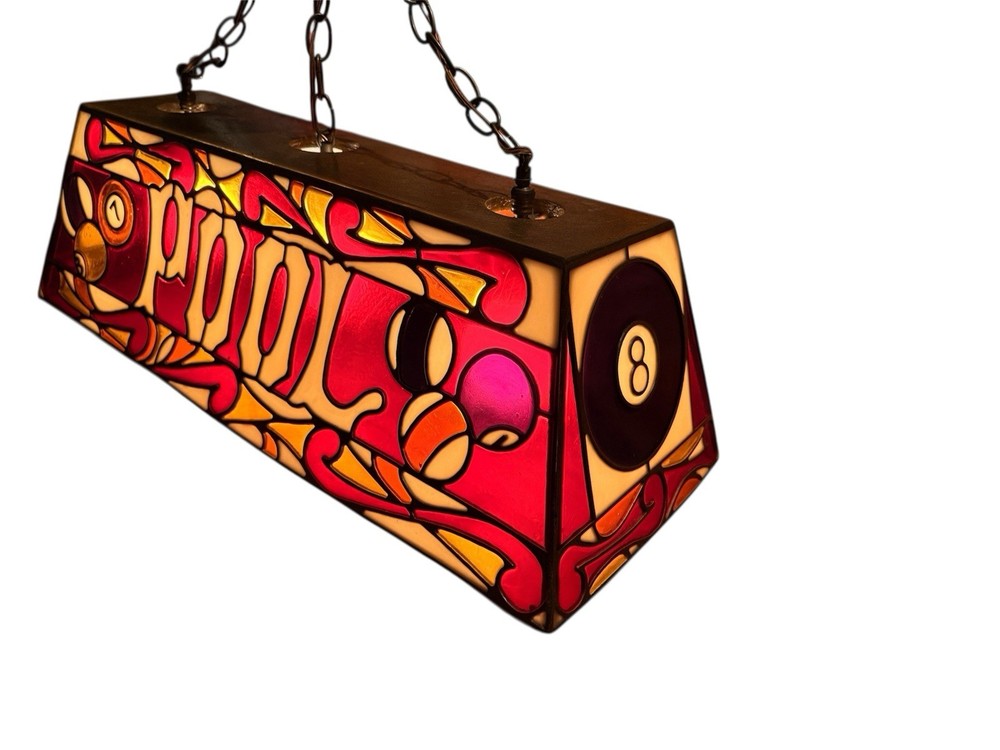 Vintage Resin/Plastic Pool Table Light