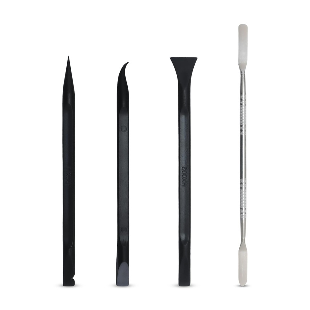 Spudger Pry Tool Kit Electronics Repair Opening Tools, Plastic & Metal Black