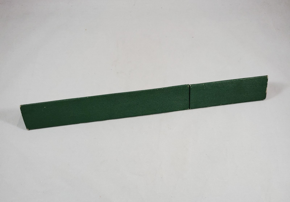 Faber Castell Triangular Engineering Ruler w/ Green Box 883/72 Germany Vintage