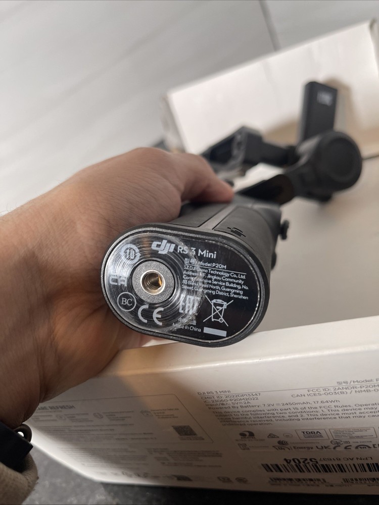 DJI RS 3 Mini Camera Gimbal 3-Axis Stabilizer - Missing Some Accessories