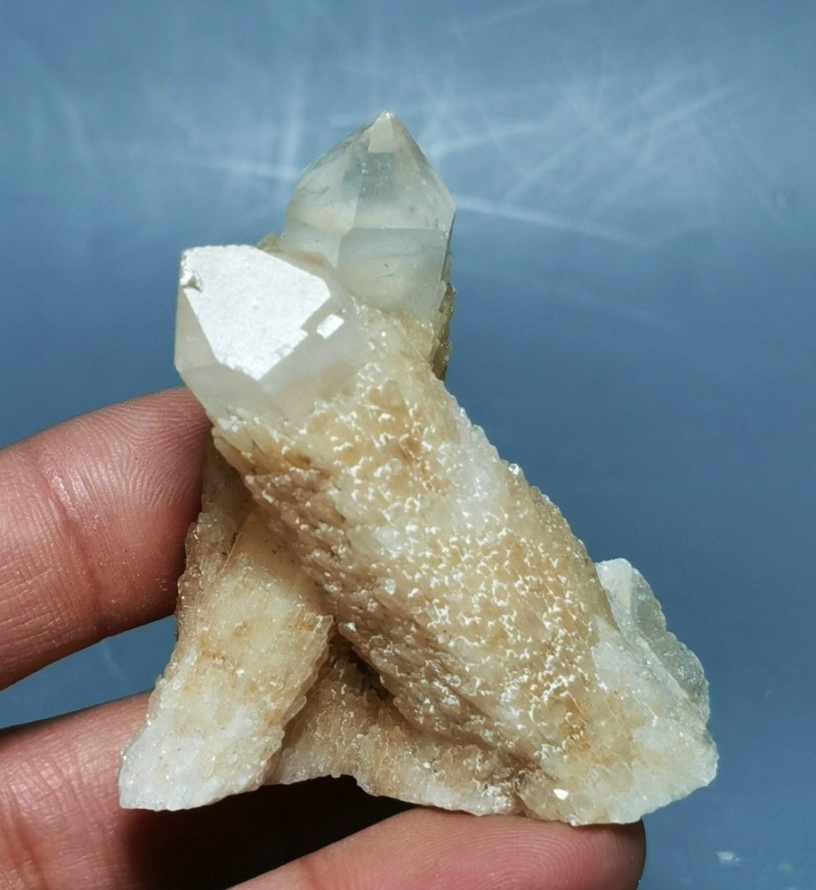 Rare Himalayan Quartz Crystal Cluster Specimen