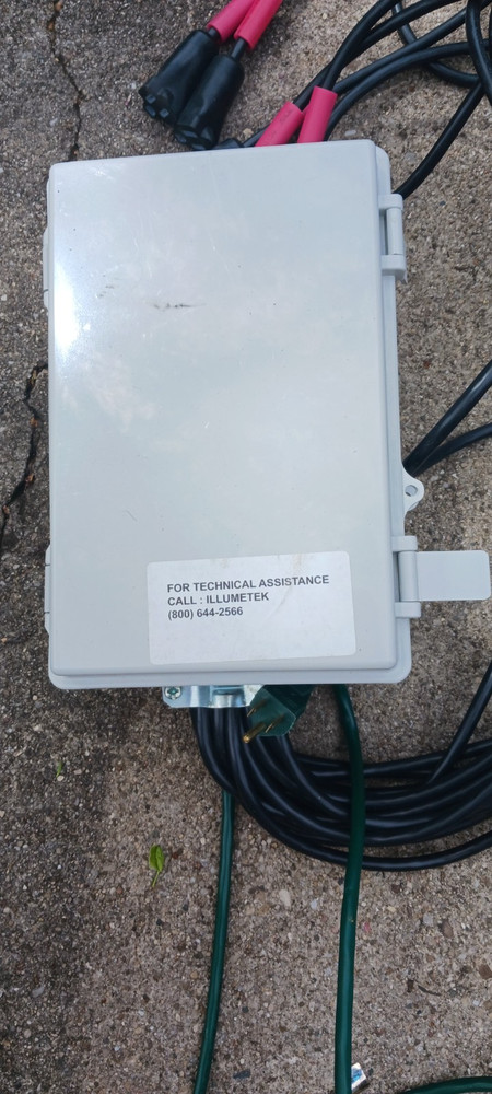 Animated Lighting Control panel electric box 15 multi plug Christmas display