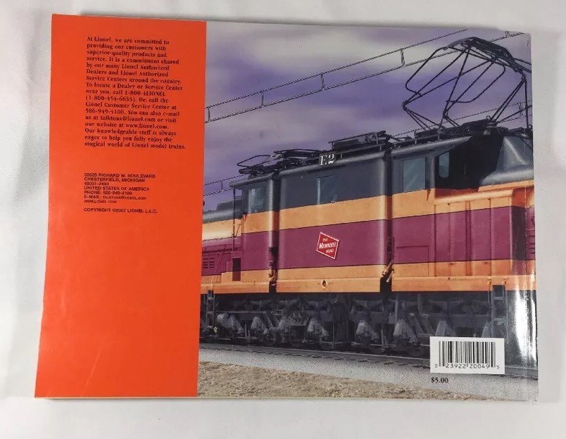 Lionel 2007 Volume #1 Railroad Train Ready to Run Catalog Book