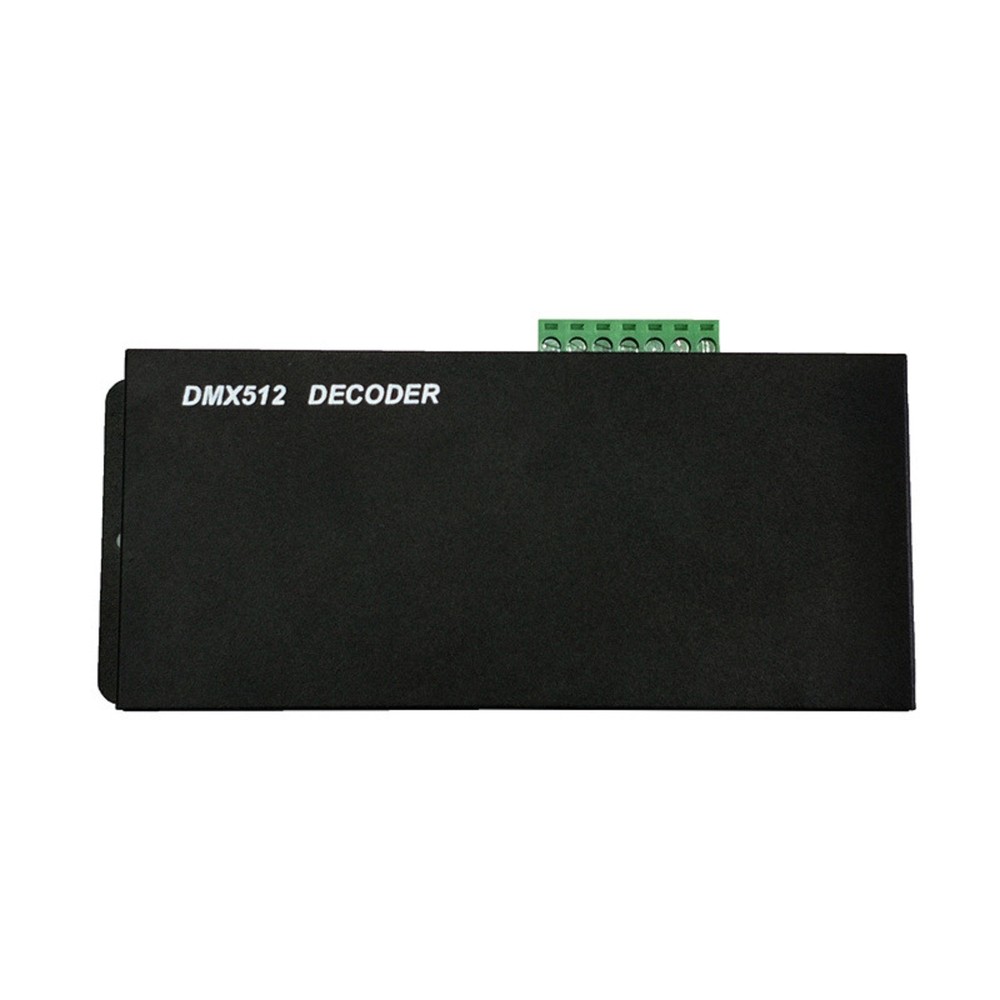 DC12V~24V LED RGBW DMX 512 Controller Decoder Dimmer 4 Channel 8A Stripe Light T
