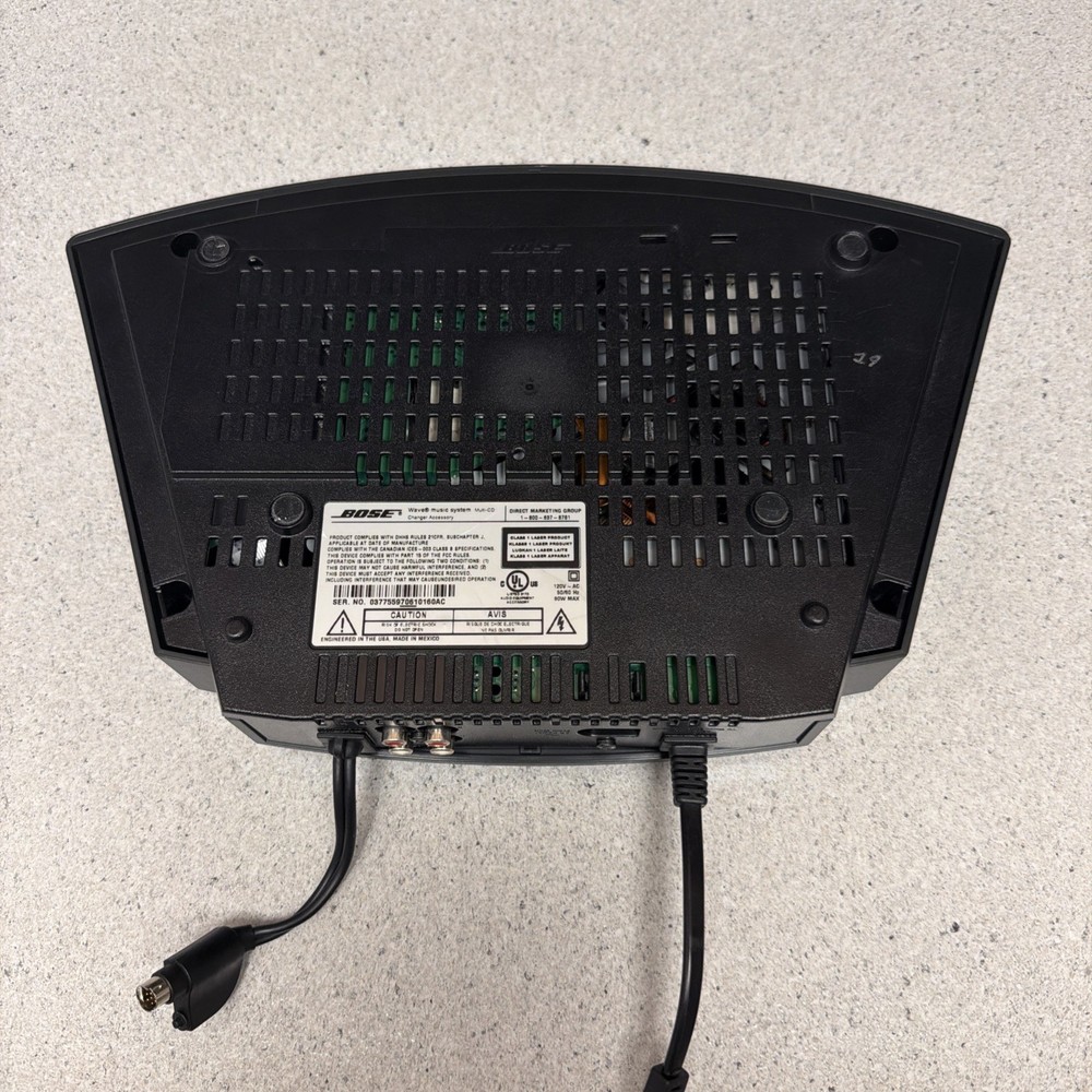 Bose Wave Music System 3-Disc Multi-CD Changer Accessory FOR PARTS READ