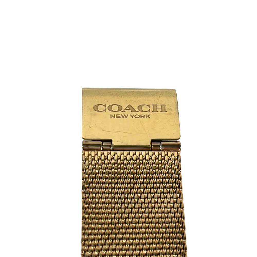 COACH Rose Gold Silver Stainless Steel Accessory