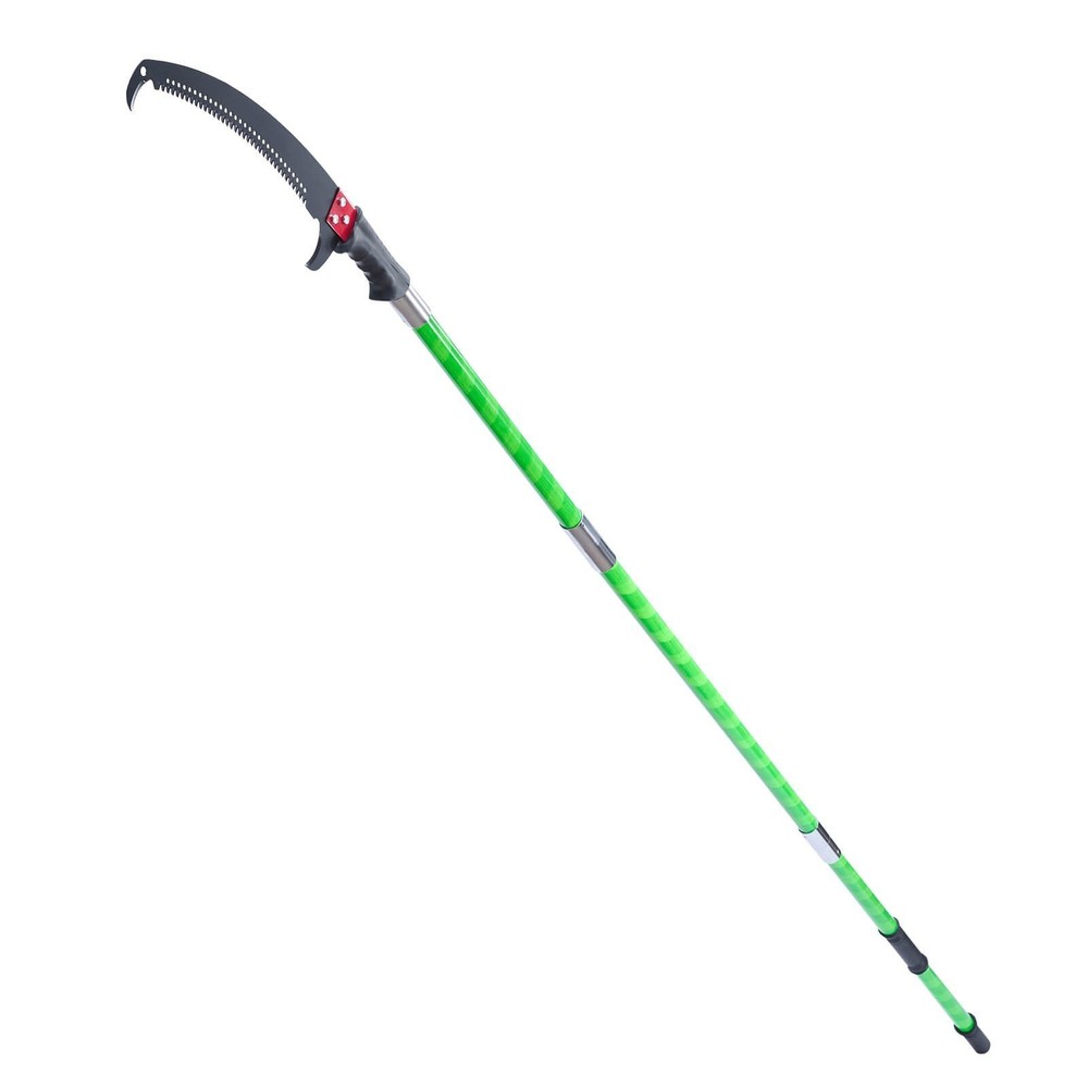 Adjustable Manual 3.87-27ft Tree Pruner with 65Mn Steel Blade
