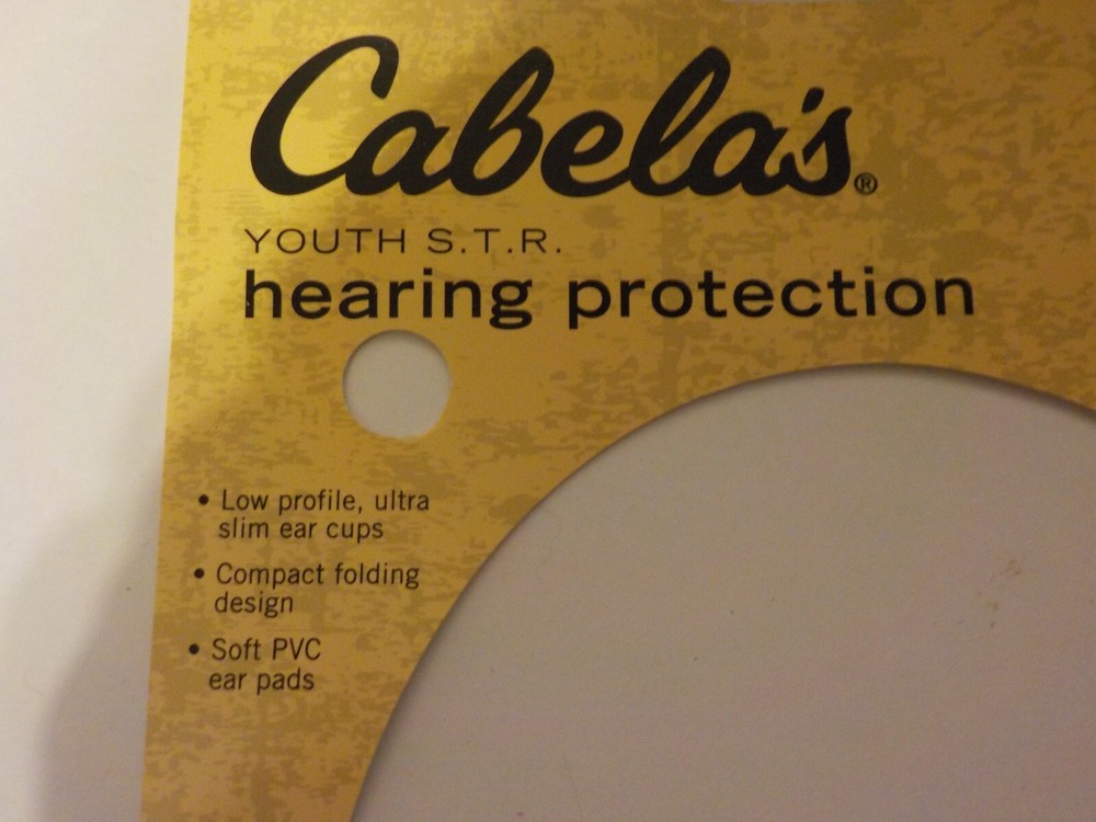 Cabela s Youth S.T.R. Hearing Protection