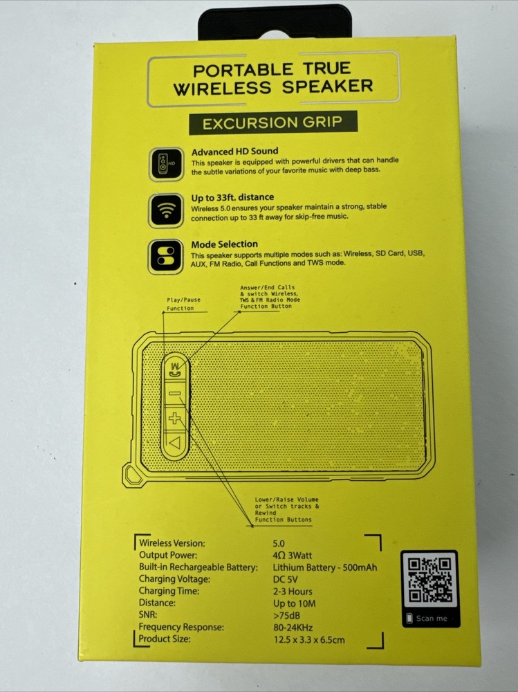 SoundBound - Excursion Grip Portable Wireless Speaker - Hunter Green Nice