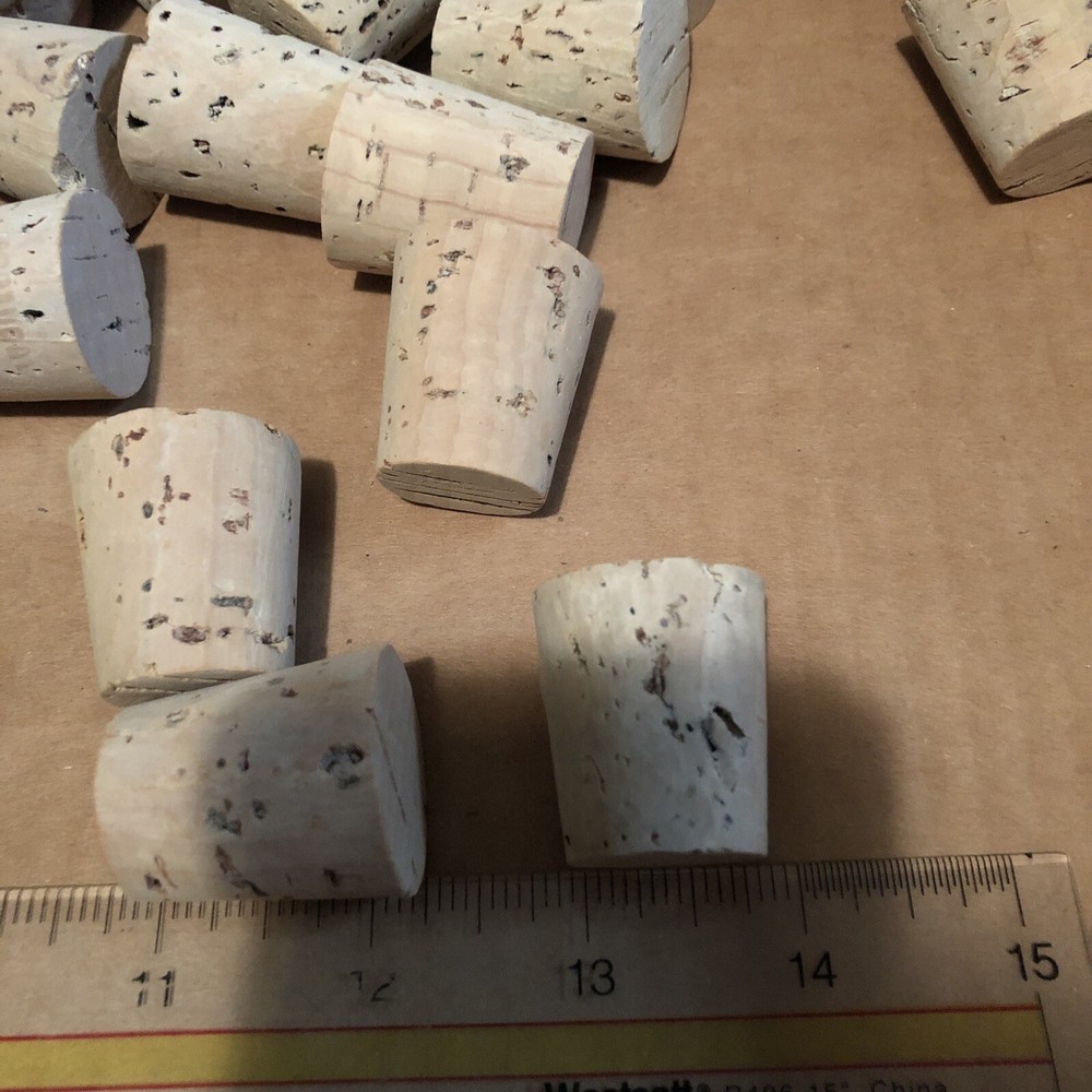 50 #12 Tapered Corks Arts/crafts Wine/lab/science