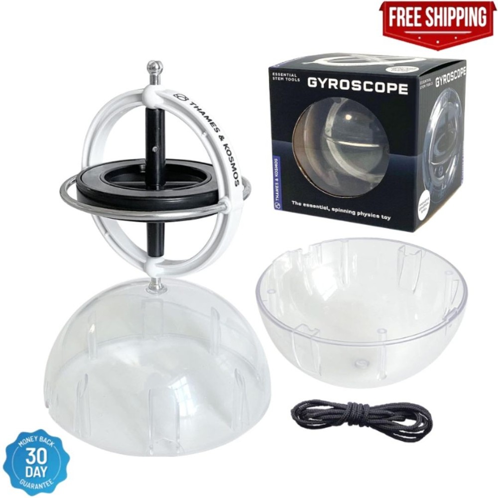 30 Inch Gyroscope Toy Physics Experiment Kit for Motion Forces and Gravity