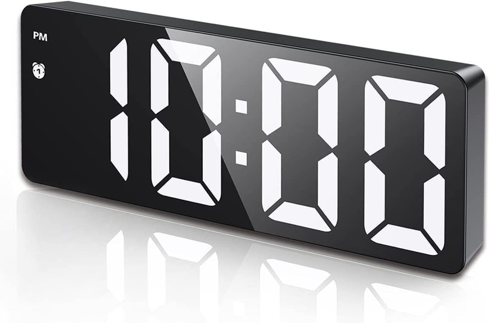 Sophisticated Digital Alarm Clock with Power Saving Mode & Illuminated Display