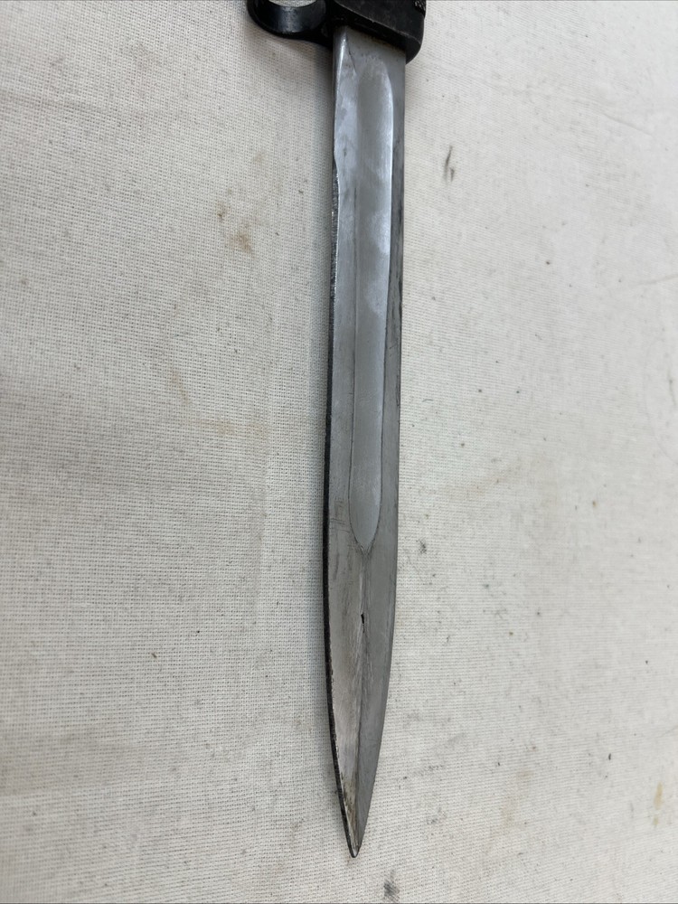 EARLY TYPE EAST GERMAN BAYONET WITH SCABBARD