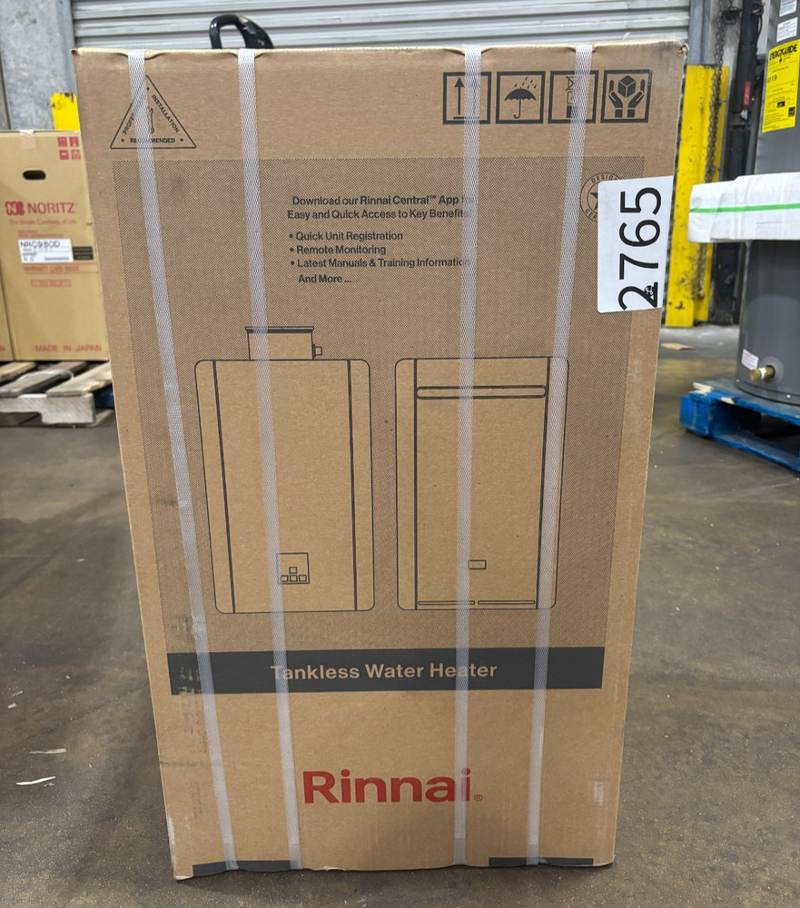 Rinnai RE160IP Internal Tankless Water Heater 160k Btu 6.6 gpm max PROPANE