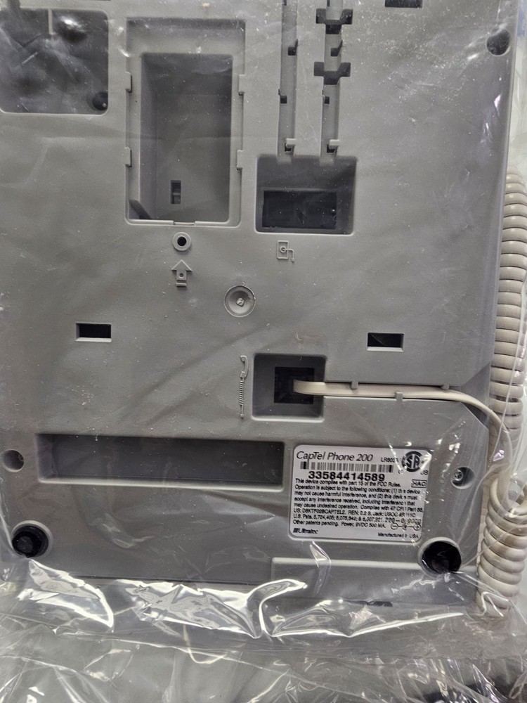 CapTel 200 Caption Telephone, Brand New Open Box.